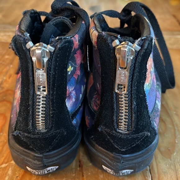 VANS Sk8-Hi Slim Zip Galaxy Floral High-Top Skateboarding Sneaker Shoe 5.5 - Picture 2 of 11